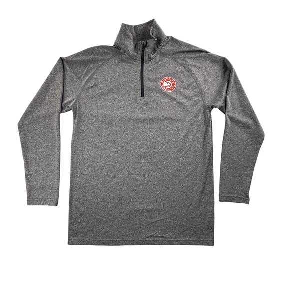 NBA Other - Atlanta Hawks Shirt Mens Small NBA Basketball Long Sleeve Quarter Zip Pullover